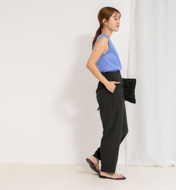 NOLLEY'S「【松葉☆別注アイテム】《セットアップ対応》エアリージョーゼットイージーバレルパンツ」|その他|