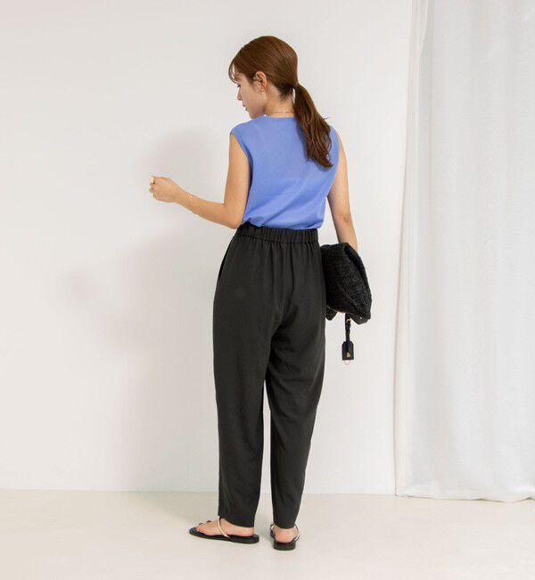 NOLLEY'S「【松葉☆別注アイテム】《セットアップ対応》エアリージョーゼットイージーバレルパンツ」|その他|