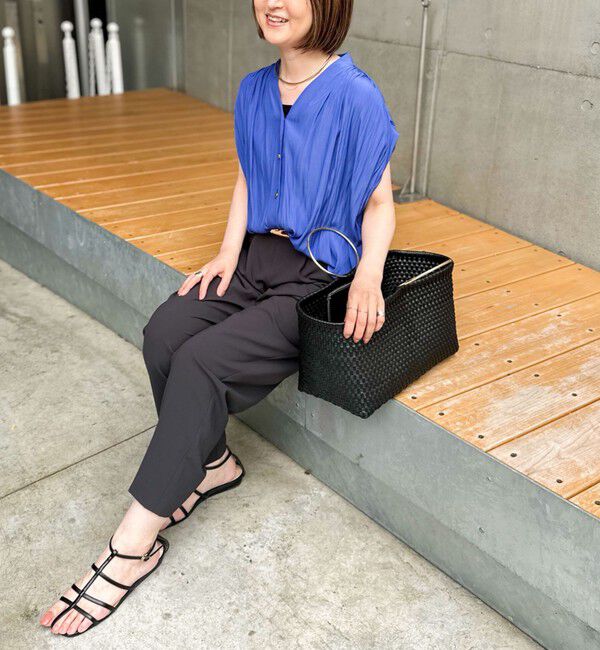 NOLLEY'S「【松葉☆別注アイテム】《セットアップ対応》エアリージョーゼットイージーバレルパンツ」|その他|