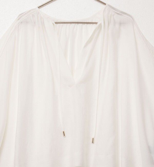 NOLLEY'S「ビッグシルエットスキッパーブラウス」|シャツ・ブラウス|