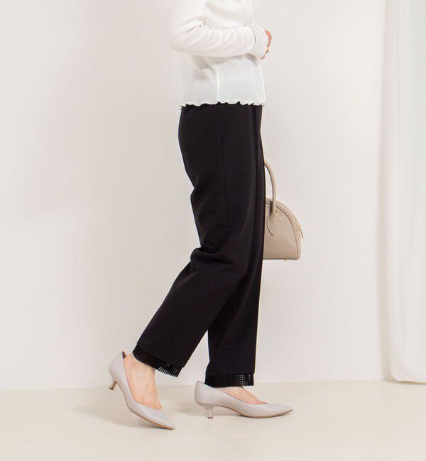NOLLEY'S「ウォッシャブル裾レースパンツ」|その他|