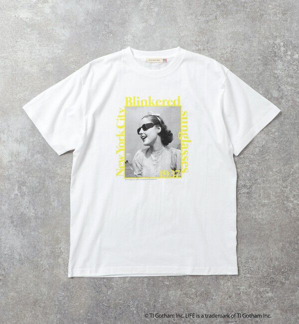 NOLLEY'S goodman「【GOOD ROCK SPEED】別注 キャラクター/フォト/LIFE プリントTシャツ 25SS」|Tシャツ・カットソー|ホワイト