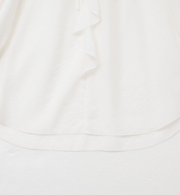 NOLLEY'S「スリットスリーブラッフルブラウス」|シャツ・ブラウス|