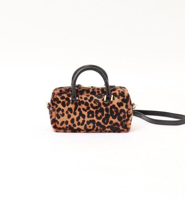 NOLLEY'S sophi「【CHRISTIAN VILLA/クリスチャンヴィラ】  レオパードハラコボストンバッグ」|ボストンバッグ|レオパード