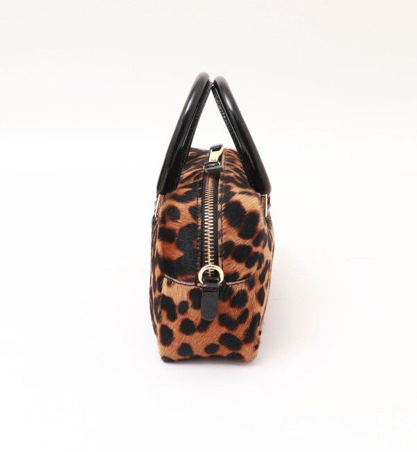 NOLLEY'S sophi「【CHRISTIAN VILLA/クリスチャンヴィラ】  レオパードハラコボストンバッグ」|ボストンバッグ|