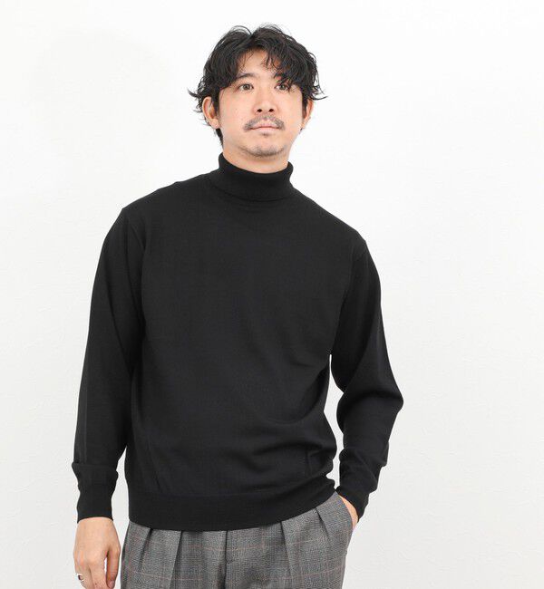 NOLLEY'S goodman「ウォッシャブル タートルネックニット 25AW」|ニット・セーター|