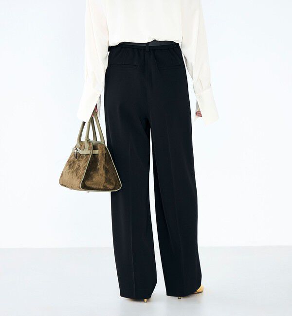 NOLLEY'S sophi「ウォッシャブル強撚ツイルワイドパンツ」|その他|