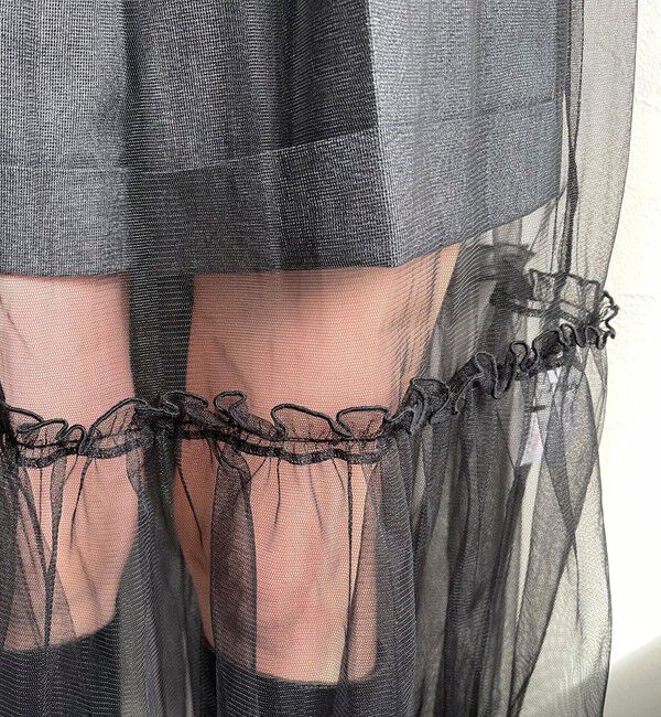 fredy emue「レイヤードチュールスカート」|スカート|