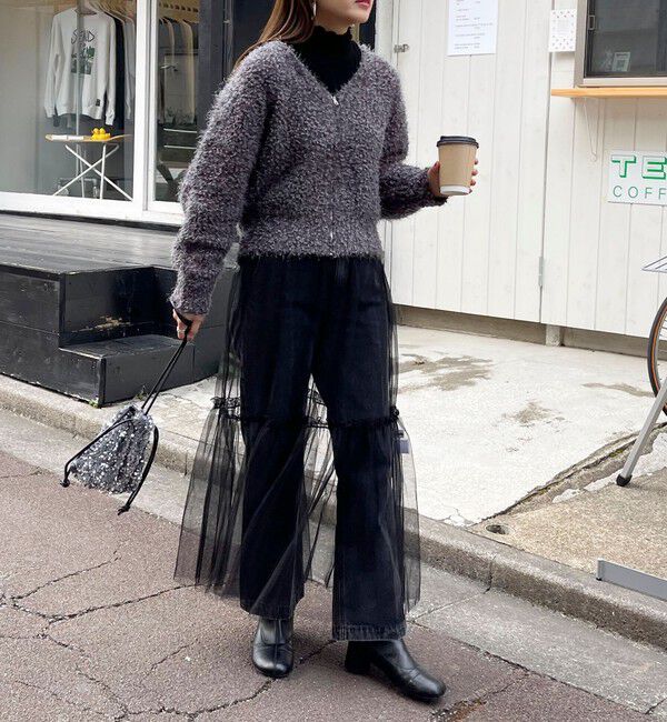 fredy emue「レイヤードチュールスカート」|スカート|