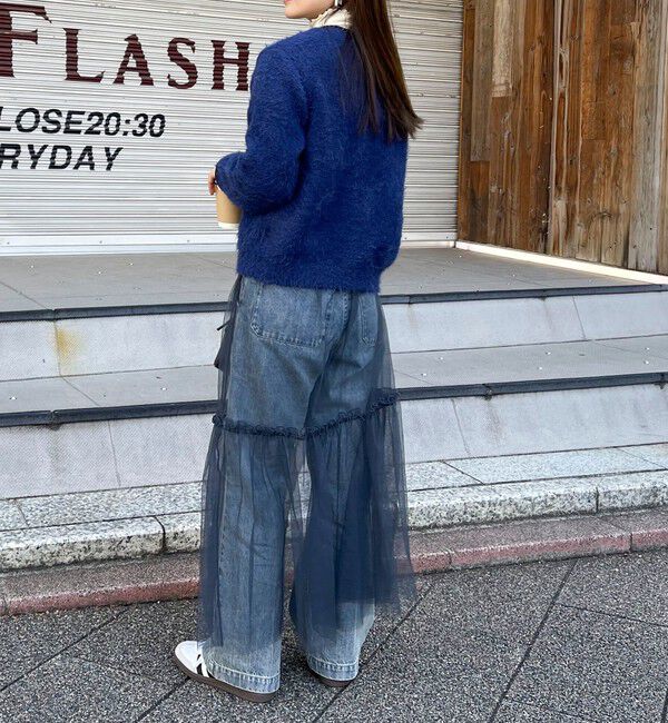 fredy emue「レイヤードチュールスカート」|スカート|