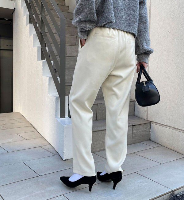 fredy emue「シルキーウォームツイルテーパードパンツ」|その他|