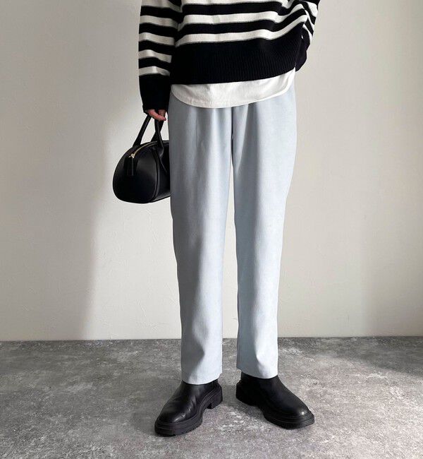 fredy emue「シルキーウォームツイルテーパードパンツ」|その他|