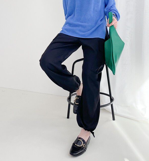 fredy emue「ブライトツイルイージーベイカーパンツ」|カーゴ|