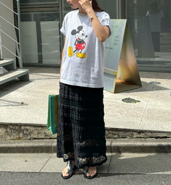 fredy emue「カットレースナロースカート」|タイト|