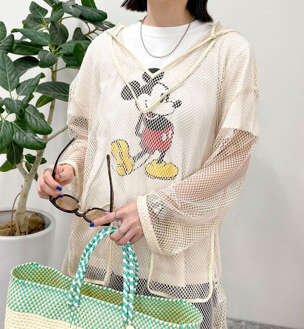 fredy emue「メッシュアノラック」|Tシャツ・カットソー|アイボリー