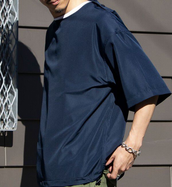 GLOSTER「【TAION/タイオン】GLOSTER別注 ミリタリー Ripstop 半袖Tシャツ」|Tシャツ・カットソー|