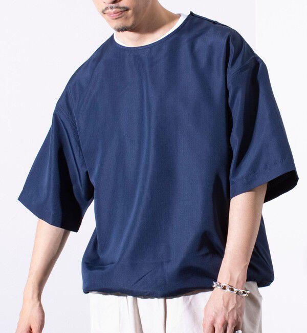 GLOSTER「【TAION/タイオン】GLOSTER別注 ミリタリー Ripstop 半袖Tシャツ」|Tシャツ・カットソー|