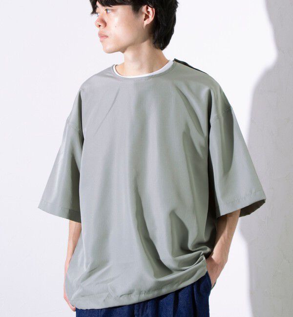 GLOSTER「【TAION/タイオン】GLOSTER別注 ミリタリー Ripstop 半袖Tシャツ」|Tシャツ・カットソー|