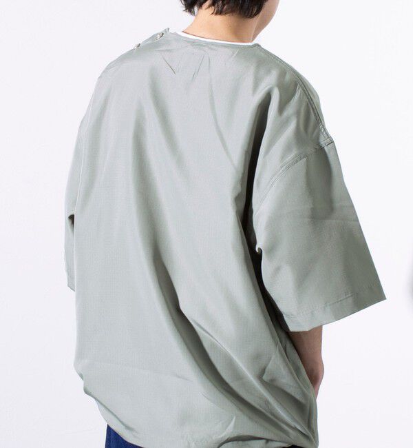 GLOSTER「【TAION/タイオン】GLOSTER別注 ミリタリー Ripstop 半袖Tシャツ」|Tシャツ・カットソー|