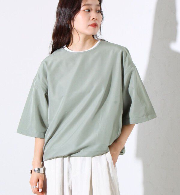 GLOSTER「【TAION/タイオン】GLOSTER別注 ミリタリー Ripstop 半袖Tシャツ」|Tシャツ・カットソー|