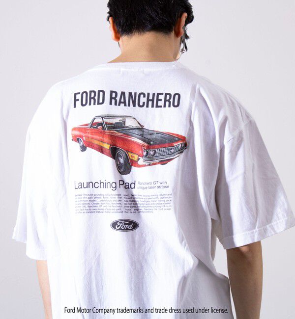 GLOSTER「【GOOD ROCK SPEED】フォード / 車 / FORD / ロゴ プリントTシャツ」|Tシャツ・カットソー|