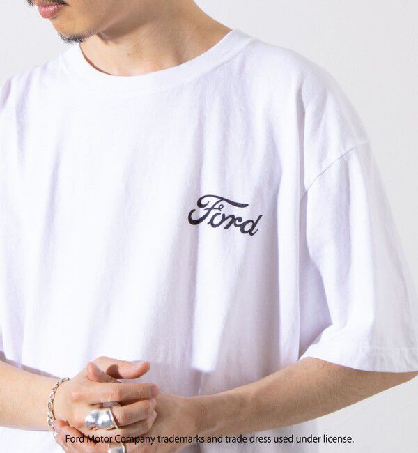 GLOSTER「【GOOD ROCK SPEED】フォード / 車 / FORD / ロゴ プリントTシャツ」|Tシャツ・カットソー|
