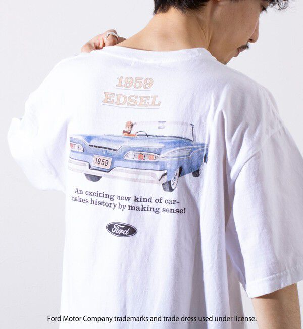 GLOSTER「【GOOD ROCK SPEED】フォード / 車 / FORD / ロゴ プリントTシャツ」|Tシャツ・カットソー|