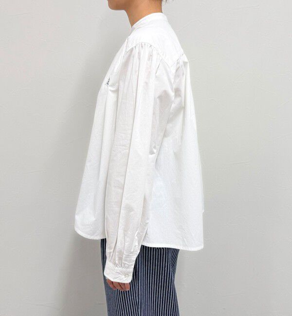 fredy emue「【GEVACO/ゲバコ】バンドカラーロングスリーブシャツ」|シャツ・ブラウス|