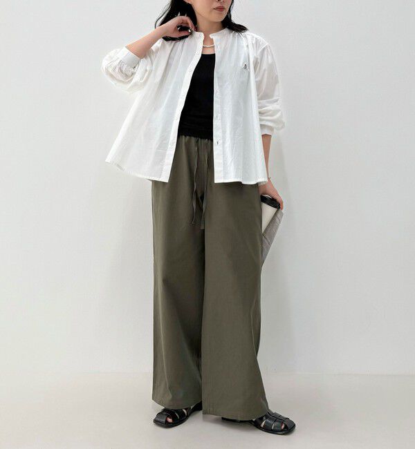 fredy emue「【GEVACO/ゲバコ】バンドカラーロングスリーブシャツ」|シャツ・ブラウス|