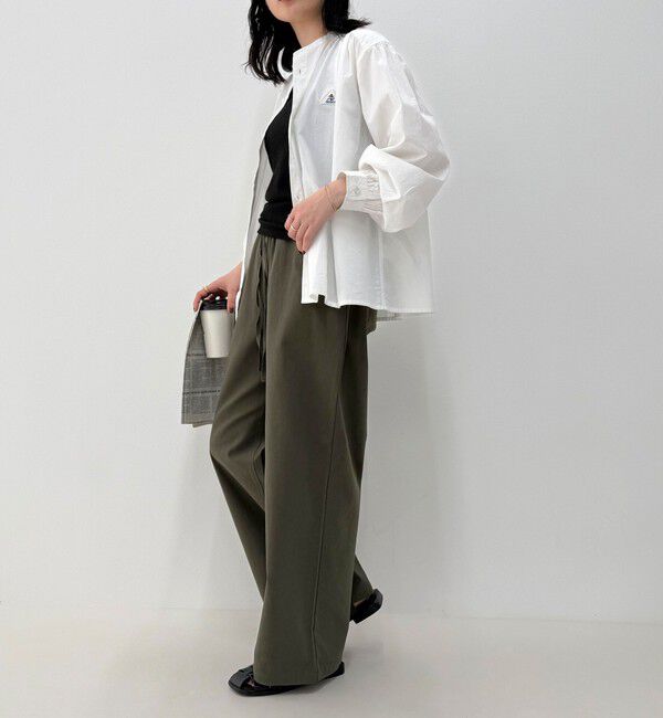 fredy emue「【GEVACO/ゲバコ】バンドカラーロングスリーブシャツ」|シャツ・ブラウス|