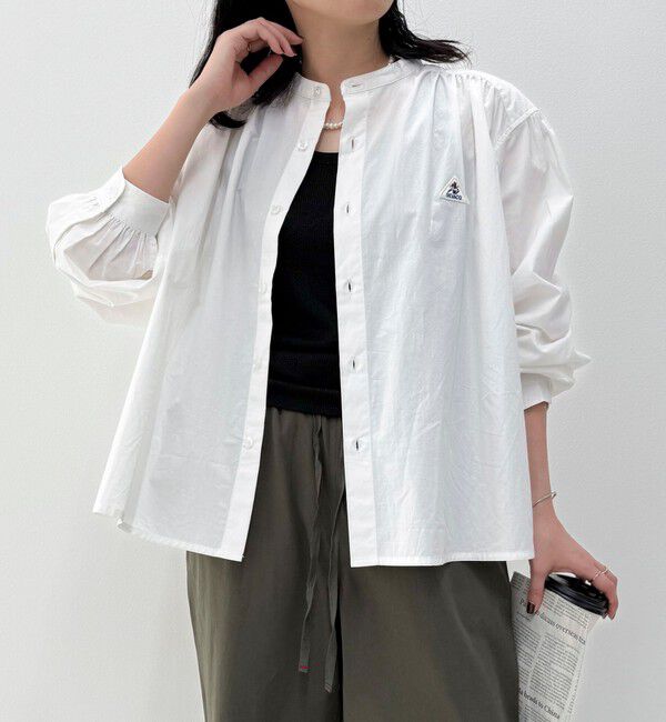 fredy emue「【GEVACO/ゲバコ】バンドカラーロングスリーブシャツ」|シャツ・ブラウス|