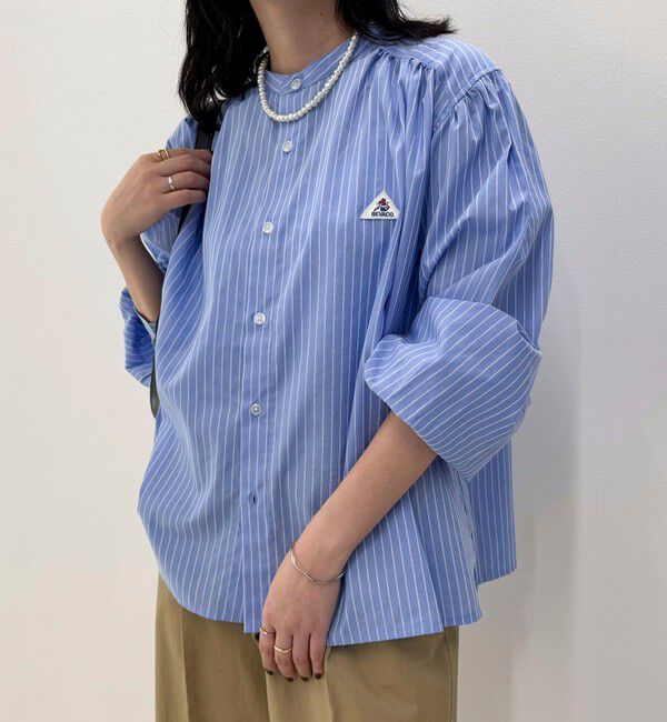 fredy emue「【GEVACO/ゲバコ】バンドカラーロングスリーブシャツ」|シャツ・ブラウス|