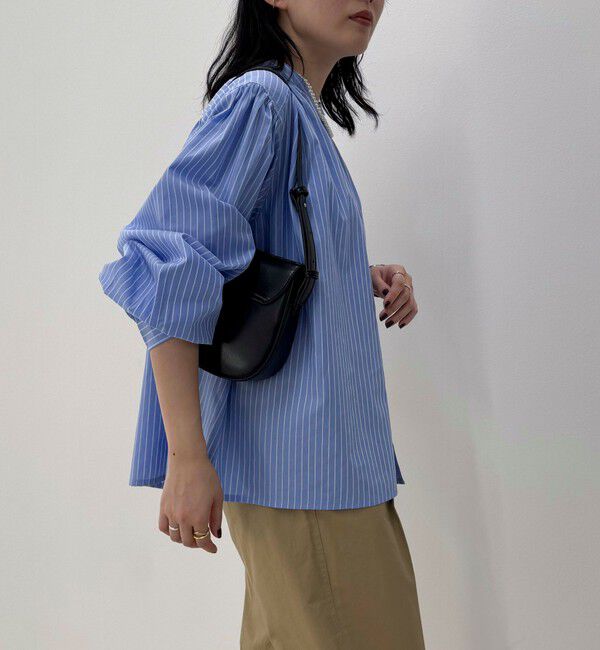 fredy emue「【GEVACO/ゲバコ】バンドカラーロングスリーブシャツ」|シャツ・ブラウス|