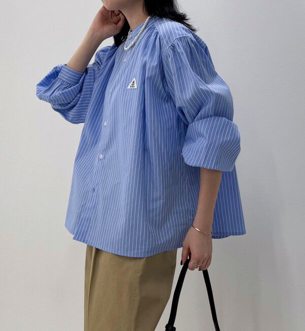 fredy emue「【GEVACO/ゲバコ】バンドカラーロングスリーブシャツ」|シャツ・ブラウス|