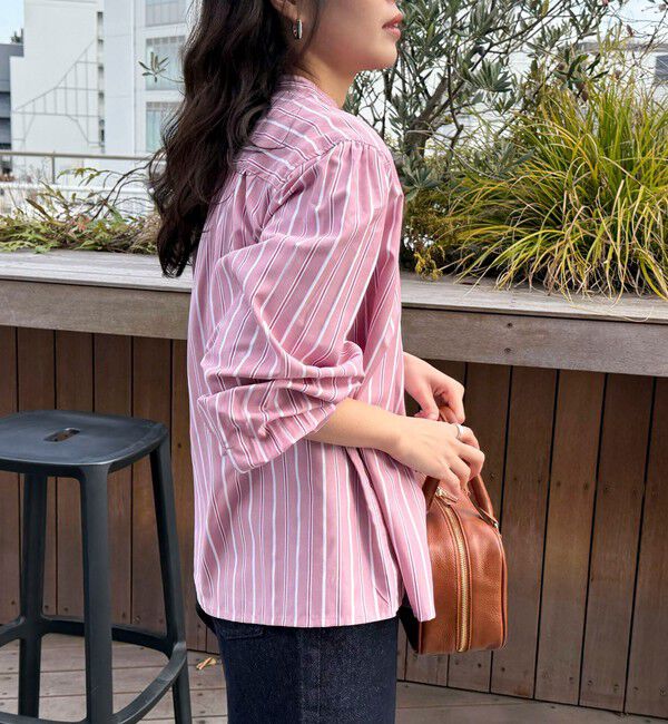 fredy emue「【GEVACO/ゲバコ】バンドカラーロングスリーブシャツ」|シャツ・ブラウス|