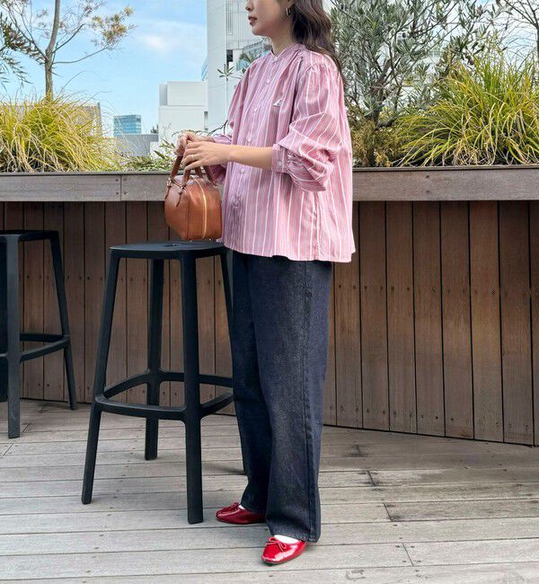 fredy emue「【GEVACO/ゲバコ】バンドカラーロングスリーブシャツ」|シャツ・ブラウス|