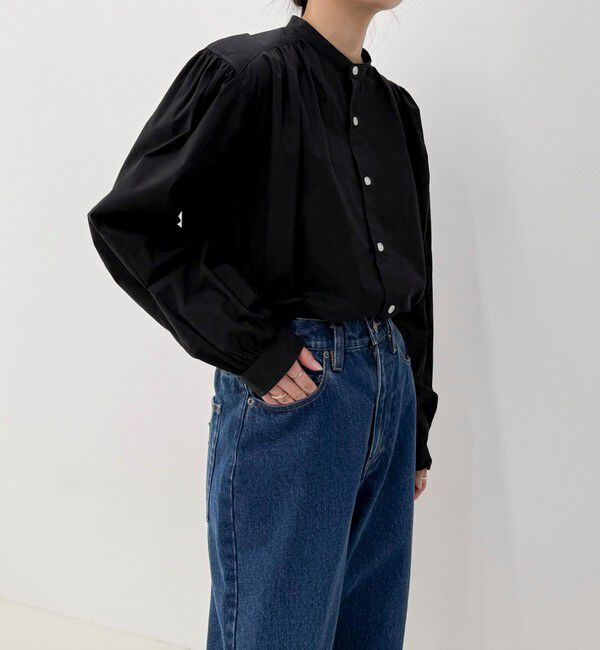 fredy emue「【GEVACO/ゲバコ】バンドカラーロングスリーブシャツ」|シャツ・ブラウス|