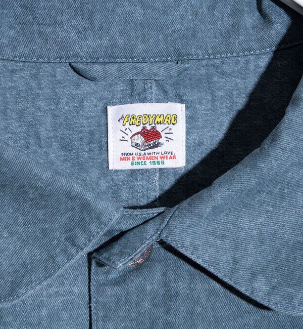 FREDY MAC「【FREDYMAC/フレディマック】ピグメントツイル カバーオール」|ブルゾン・スタジャン|