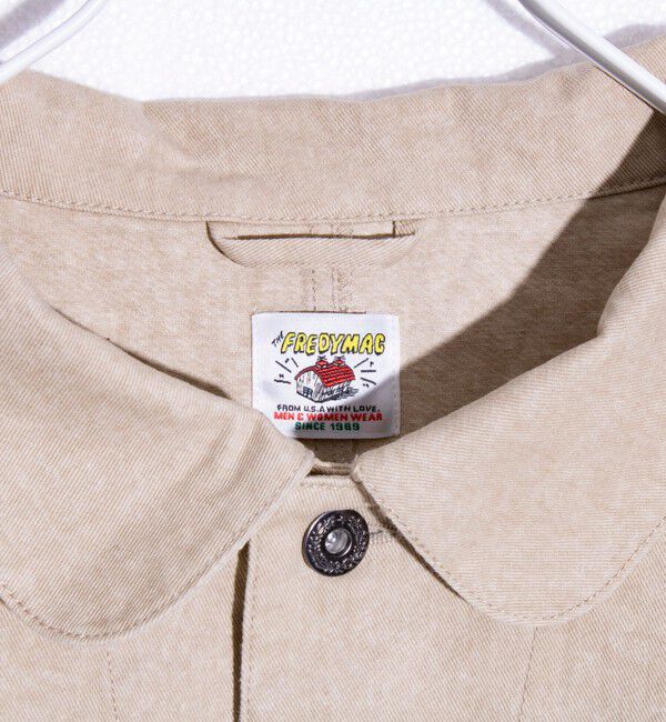 FREDY MAC「【FREDYMAC/フレディマック】ピグメントツイル カバーオール」|ブルゾン・スタジャン|