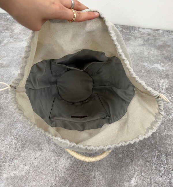 fredy emue「スパンコールカゴバッグ」|かごバッグ|