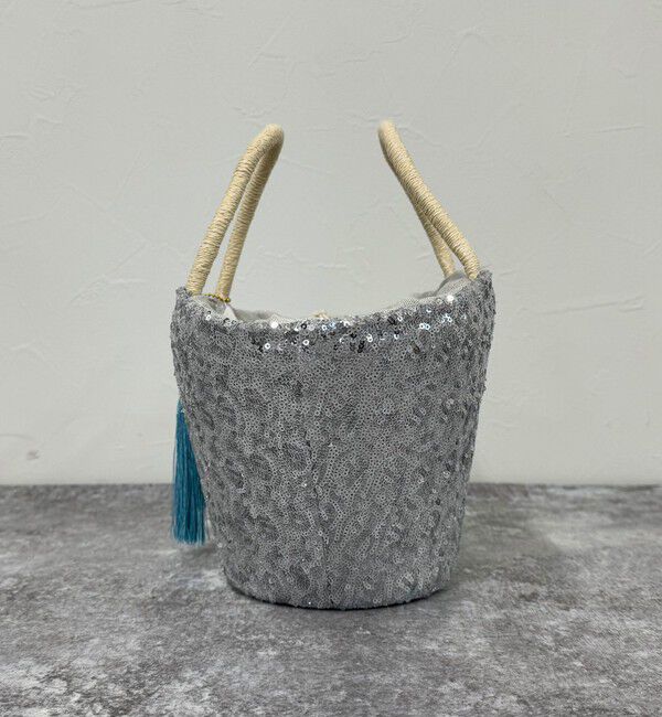 fredy emue「スパンコールカゴバッグ」|かごバッグ|