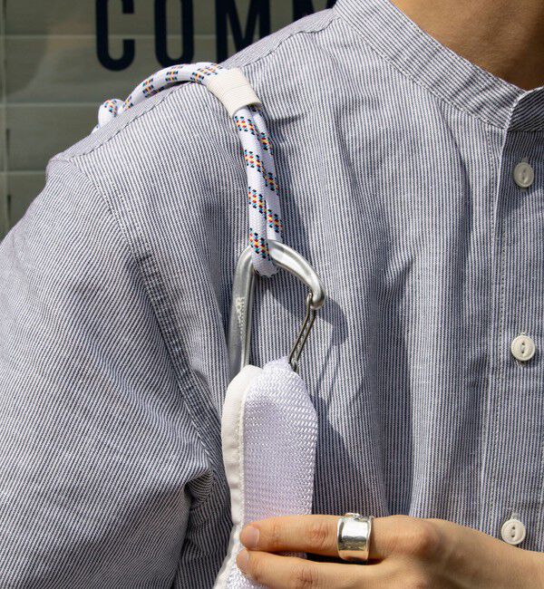 GLOSTER「【OUTDOOR PRODUCTS】メッシュギャザーショッパーバッグ」|ショルダー・メッセンジャー|