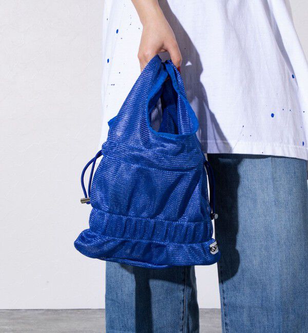 GLOSTER「【OUTDOOR PRODUCTS】メッシュギャザーショッパーバッグ」|ショルダー・メッセンジャー|