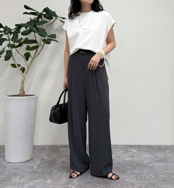 fredy emue「ポンチフレンチプルオーバーカットソー」|Tシャツ・カットソー|