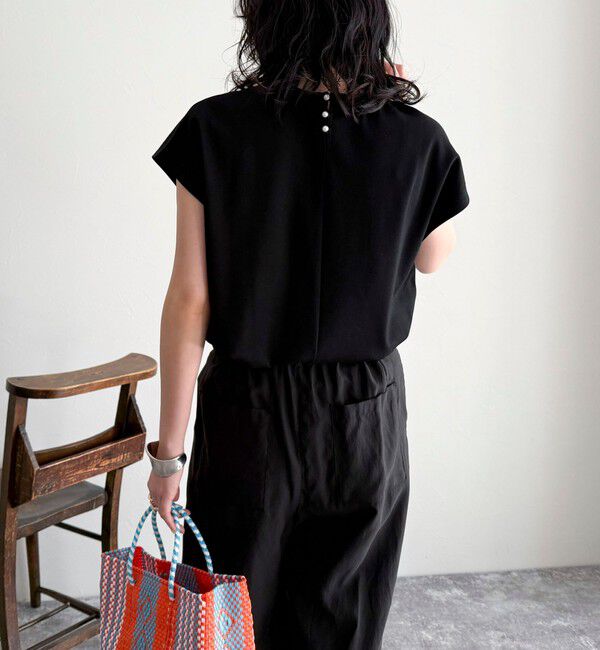 fredy emue「ポンチフレンチプルオーバーカットソー」|Tシャツ・カットソー|