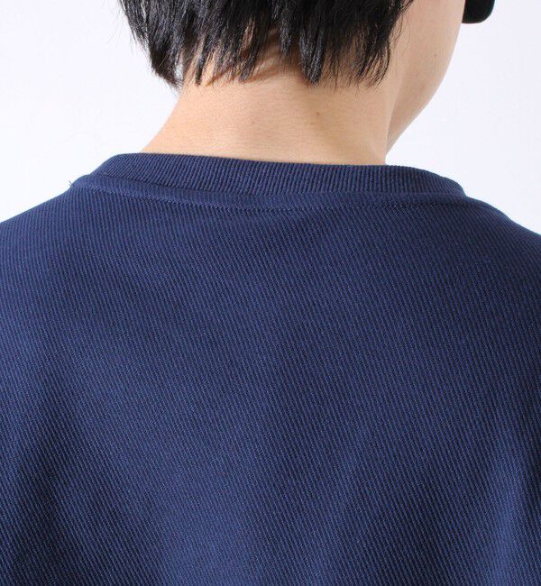 GLOSTER「【GLOSTER/グロスター】ラダー配色ステッチ クルーネック半袖Tシャツ」|Tシャツ・カットソー|