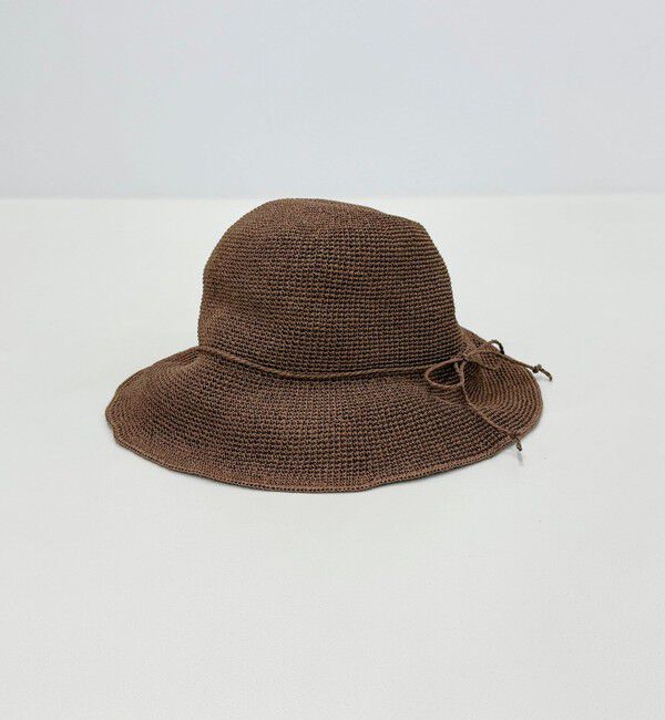 fredy emue「【Benelli Montacone/ベネリ モンタコーネ】リボンペーパーハット」|ハット|