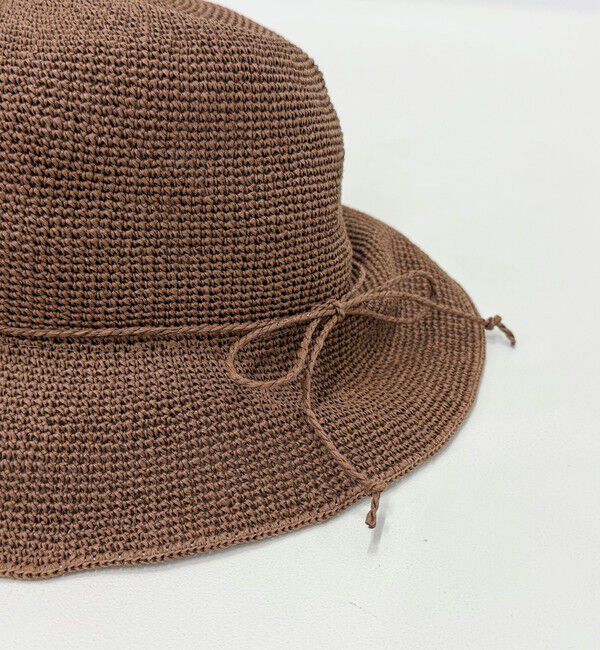 fredy emue「【Benelli Montacone/ベネリ モンタコーネ】リボンペーパーハット」|ハット|