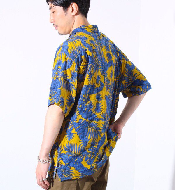 FREDY MAC「【FREDYMAC/フレディマック】レーヨンアロハシャツ オープンカラーシャツ ボタニカルプリント」|シャツ・ブラウス|
