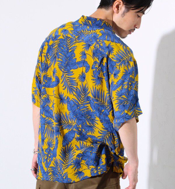 FREDY MAC「【FREDYMAC/フレディマック】レーヨンアロハシャツ オープンカラーシャツ ボタニカルプリント」|シャツ・ブラウス|